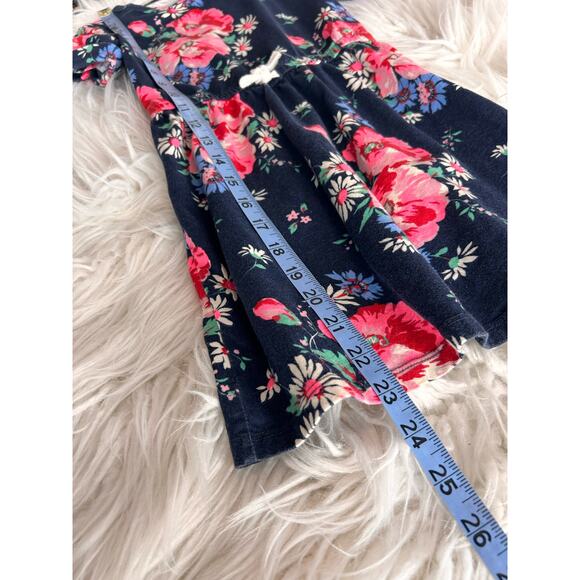 Gap Kids Girl Floral Print Short Sleeve Dress Pullover Multicolor Size Small‎ - Picture 8 of 9